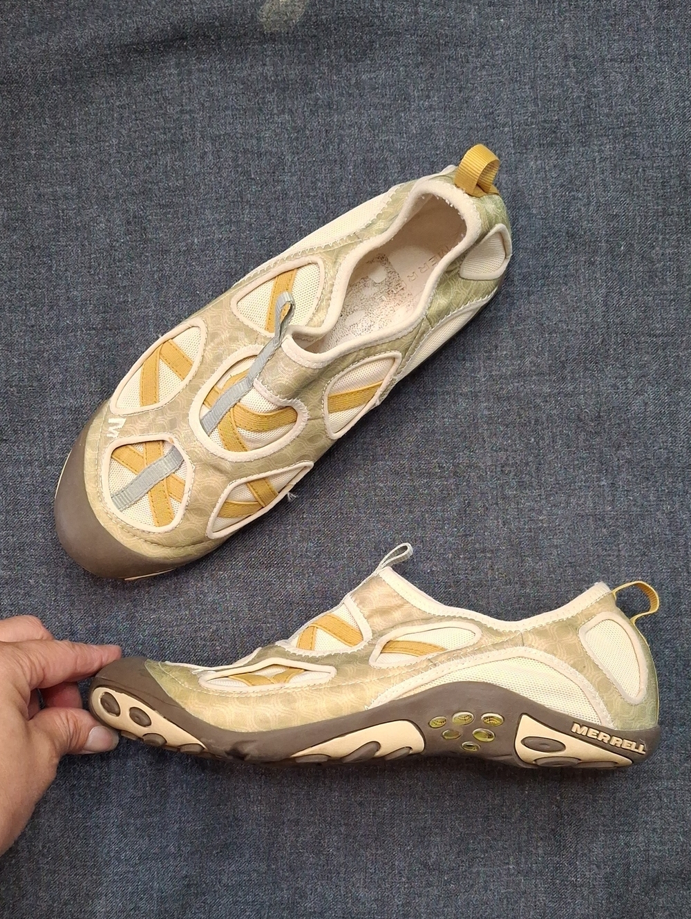 Merrell Mangrove Seagrass Water Shoes Slip On Sneakers Womens 8 J36040 Y2K